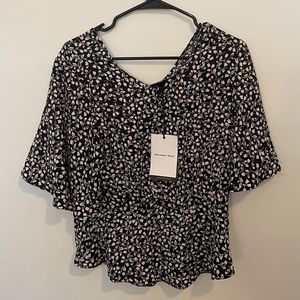 NWT Floral Blouse
